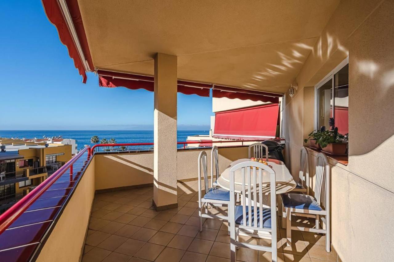 Apartament Cozy Beachfront Flat With Pool & Panoramic Sea View Terrace Puerto de Santiago  Zewnętrze zdjęcie