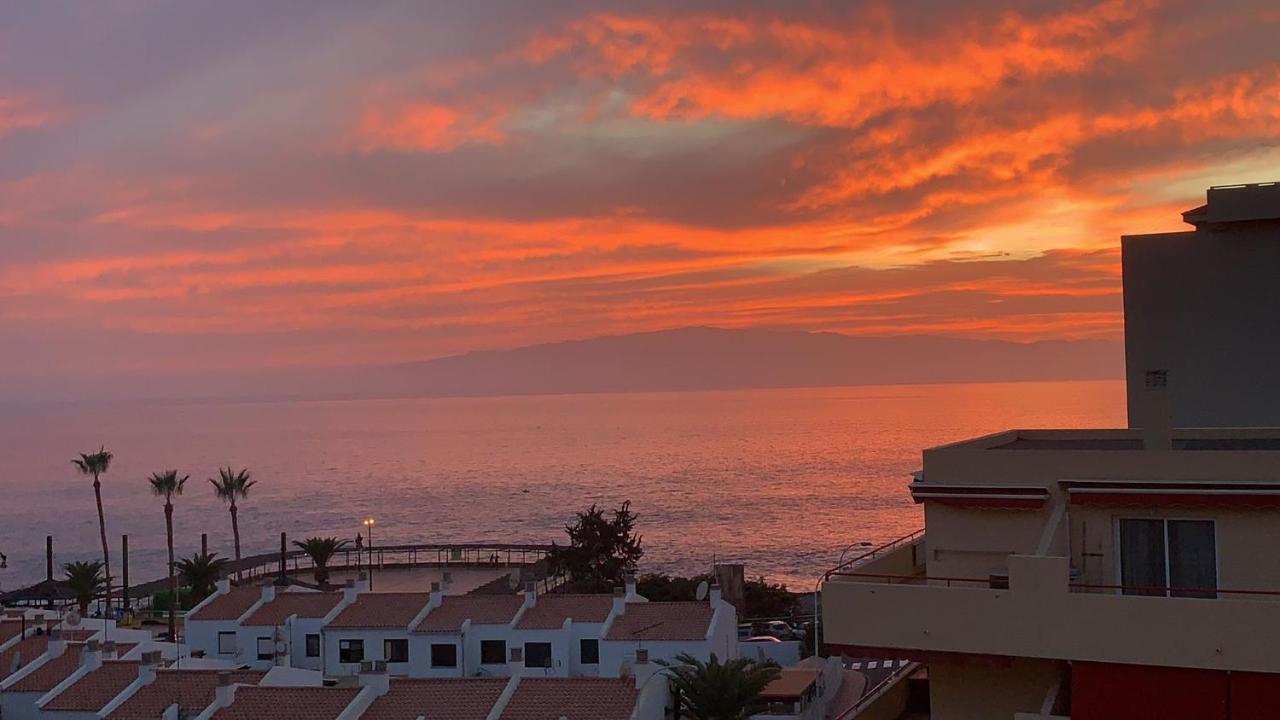Apartament Cozy Beachfront Flat With Pool & Panoramic Sea View Terrace Puerto de Santiago  Zewnętrze zdjęcie